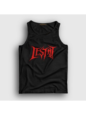 Presmono Unisex Siyah Logo Lestat The Vampire Atlet