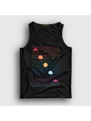 Presmono Unisex Siyah Many Lands Under One Sun Atlet