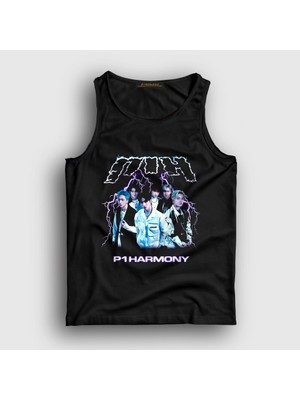 Presmono Unisex Siyah Killin It K-Pop P1HARMONY Atlet