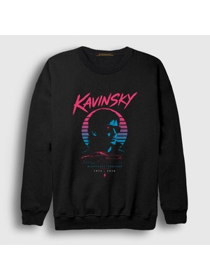 Presmono Unisex Siyah Nightcall Forever Drive Kavinsky Sweatshirt