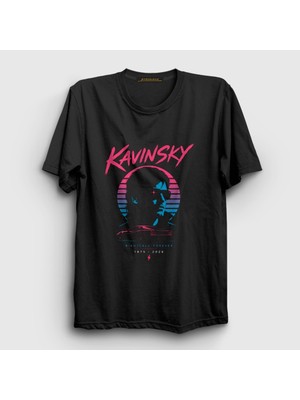 Presmono Unisex Siyah Nightcall Forever Drive Kavinsky T-Shirt