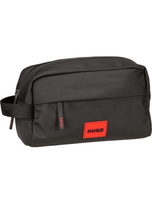 Hugo Ethon 3.0 Washbag Erkek Çantası, Makyaj Çantası, Siyah, Ölçü Birimi