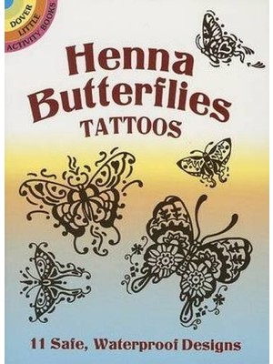 Henna Butterflies Tattoos (Dover Tattoos) (2005-09-06)
