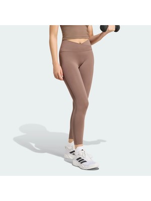 Adidas 3 Stripes Studio All Me 7/8 X-Over Kadın Tayt
