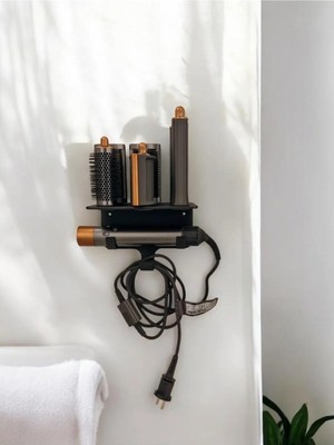 Airwrap ile Uyumlu Düzenleyici Stand, Saç Şekillendirici Organizer Standı, Duvara Monte, QWN3QNWQE