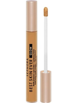 Sephora Best Skin Ever Glow Concealer-Gün Boyu Kalıcı Parlak-Işıltılı Bitişli Kapatıcı 7ml, 36 Amber