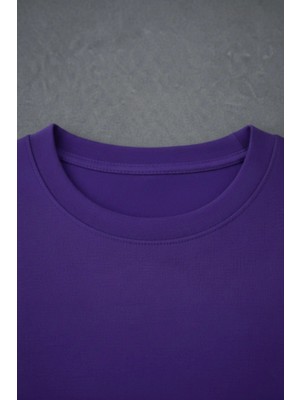 Vodexa Tayt-T-Shirt Takım Anne Kız Kombin %100 Pamuk Esnek Rahat Günlük Spor Kombin
