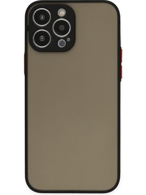 Fırsatkolik iPhone 15 Pro Max Kılıf Montreal Silikon Kapak - Siyah