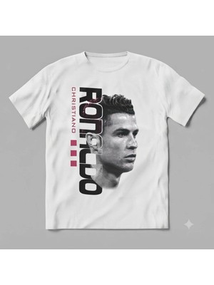Vodexa Erkek Oversize T-Shirt Ron.7 Baskılı %100 Pamuk Tişört Rahat Kalıp