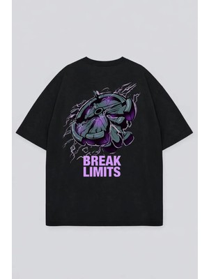 Vodexa T-Shirt Oversize Unisex %100 Pamuk Baskılı Rahat Kalıp Şık Premium Tişört