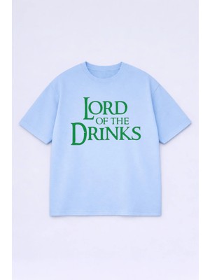 Vodexa Unisex Oversize Tişört %100 Pamuklu Baskılı T-Shirt Rahat Kalıp Günlük Şık Kombin