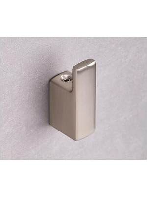 System Flat Askılık Saten Rengi 63X29X20 mm