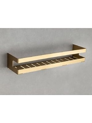 System Banyo Duş Raf Sistemi Gold Branch Renk 98X100X400 mm