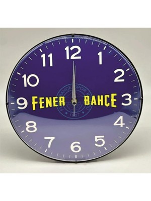 Fenerbahçe Lisanslı Duvar Saati Yazılı