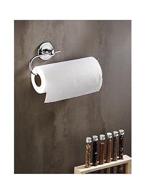 Sas Haus Yapışkanlı Solo Havlu Kağıdı Asacağı Solo Havluluk Krom S-110