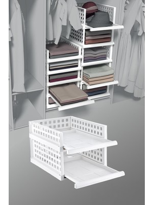 Smartware Akıllı Raf Maxi-Midi Set Beyaz