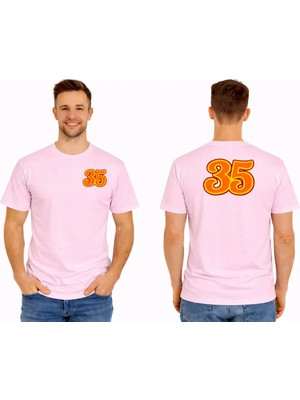 Vodexa Ünisex Oversize T-Shirt 35 Izmir Baskılı %100 Pamuk Tişört Rahat Kalıp