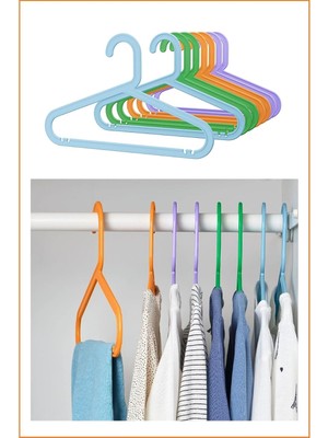 Ikea Bagis 8 Adet Çocuk Giysi Askı Elbise Askısı