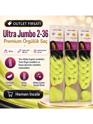 Renas Store 3 Paket / Afrika Örgüsü ve Rasta Için Sen Ombreli  2/36