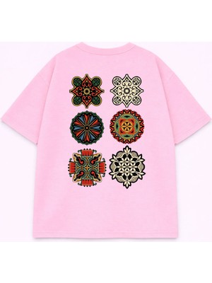Vodexa T-Shirt Oversize Unisex %100 Pamuk Baskılı Rahat Kalıp Şık Premium Tişört