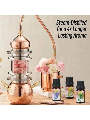 Egecen Uçucu Yağ Saf 3 Lü Set Karışık Başlangıç Paketi Aroma Terapi