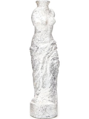 Büyük Mermer Desenli Venüs Vazo (33 Cm)