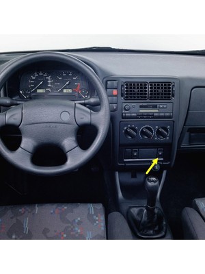 VASS41 Sağ Ön Kapı Cam Düğmesi Tuşu 191959855 Vw Polo Classic ile Uyumlu 1996-1999
