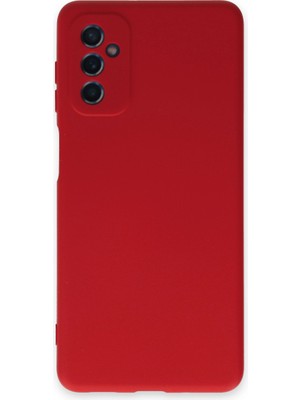 Fırsatkolik Galaxy M52 5g Kılıf Nano Içi Kadife Silikon - Kırmızı