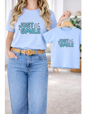 Vodexa Tişört Anne Kız Çocuk Kombin Oversize – Anne & Çocuk Twin Baskılı T-Shirt