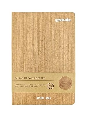 Renas Store Mynote 14X21 Spiralli Bambu Kapak Defter