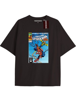 Tarzsokak Spider-Man Gazete Baskı Model No Way Home Tshirt