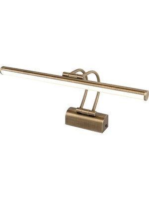 Sekatech Eskitme Flüt Duvar Apliği – 35CM 6W LED 3200K Gün Işığı – Banyo, Ayna, Resim, Tablo, Çerçeve Üstü Dekoratif Aydınlatma Lambası – 220V, IP20, Metal Gövde