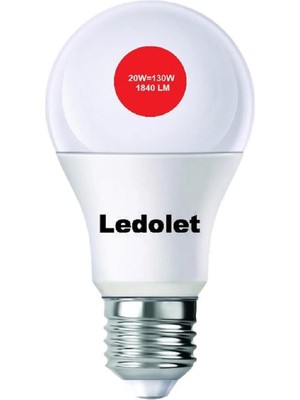 LED Ampul 20 W Beyaz 6500K