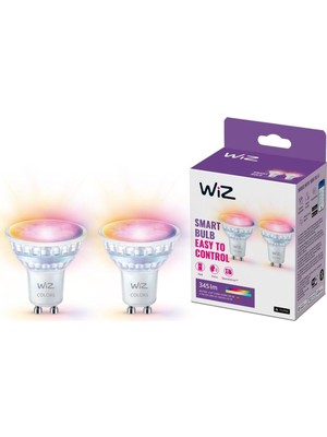 Wiz Rgb Spot Ampul 50W GU10 Cam (2'li Paket)