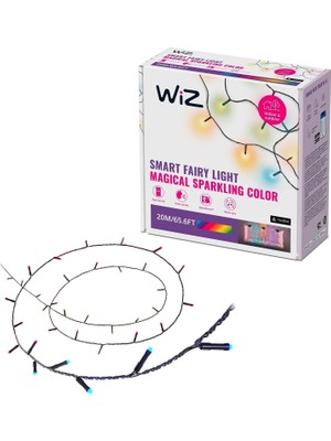 Wiz Rgb Akıllı Süsleme Işıkları - Yılbaşı Işıkları 20 Metre