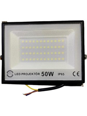 Opto Minisun 50W Beyaz 6500K Slim LED Projektör