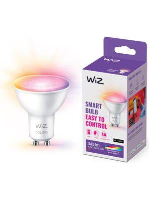 Wız Wıfı ve Bluetooth LED Ampul Kısılabilir Renkler 50W GU10, 2200-6500K, 4.9W (50W'A Eşdeğer), A +