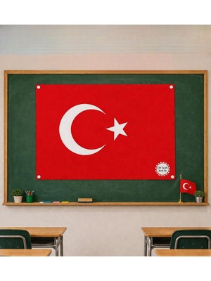 23 Nisan Süsleri 23 Nisan Hediyeleri 10 Adet 25-35 cm Türk Bayrağı Çift Taraflı Bant Yeni