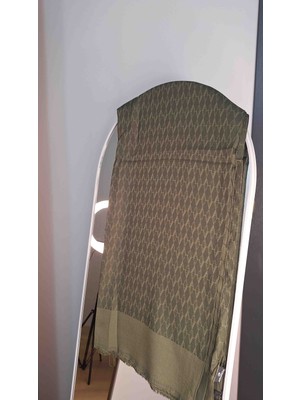 Armanda Cotton Monogram Şal