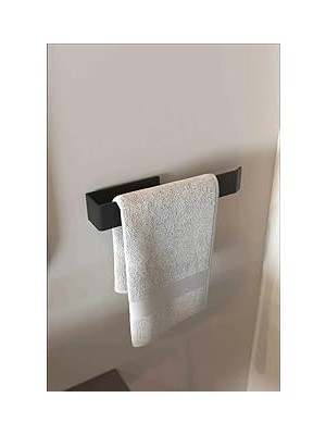 Paslanmaz Çelik Havluluk Banyo Lavabo Mutfak Mat Siyah