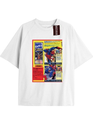 Tarzsokak Spider-Man Gazete Baskı Model No Way Home Tshirt
