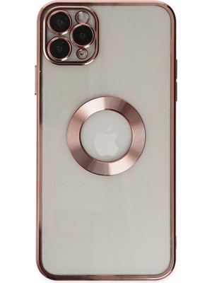 Fırsatkolik iPhone 11 Pro Kılıf Slot Silikon - Rose Gold