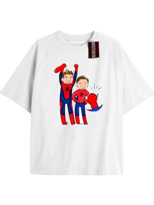 Tarzsokak Spider-Man Gazete Baskı Model No Way Home Tshirt
