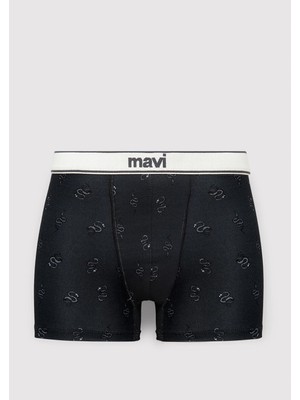 Mavi Baskılı Antrasit Boxer 0912469-85309