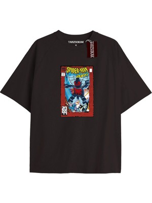 Tarzsokak Spider-Man Gazete Baskı Model No Way Home Tshirt