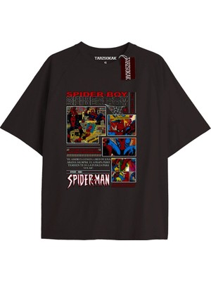 Tarzsokak Spider-Man Gazete Baskı Model No Way Home Tshirt