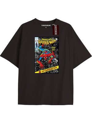 Tarzsokak Spider-Man Gazete Baskı Model No Way Home Tshirt