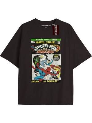 Tarzsokak Spider-Man Gazete Baskı Model No Way Home Tshirt