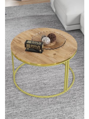 Ulu Pazarlama Special Orta Sehpa Ceviz Kahverengi 70 cm