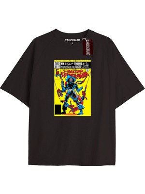 Tarzsokak Spider-Man Gazete Baskı Model No Way Home Tshirt